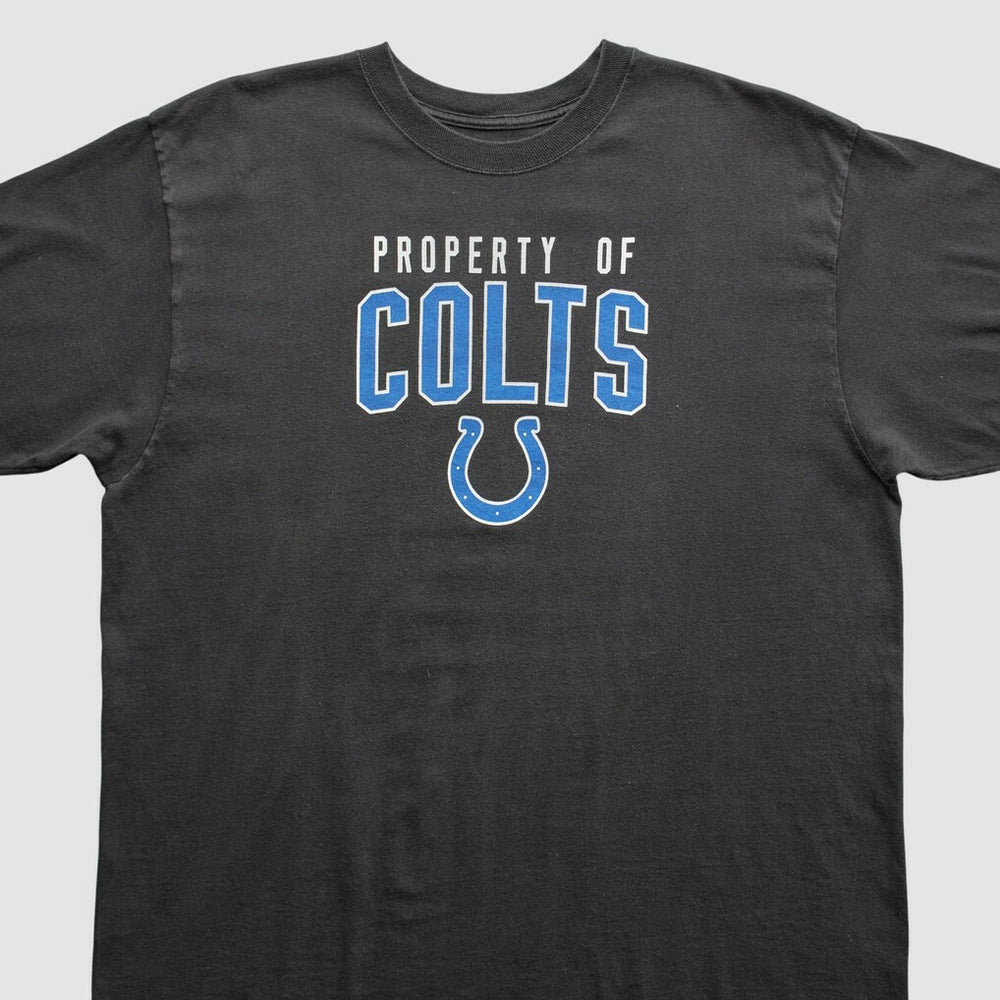 Indianapolis Colts Reebok 2000s T-Shirt - Black Vintage - Fanatics