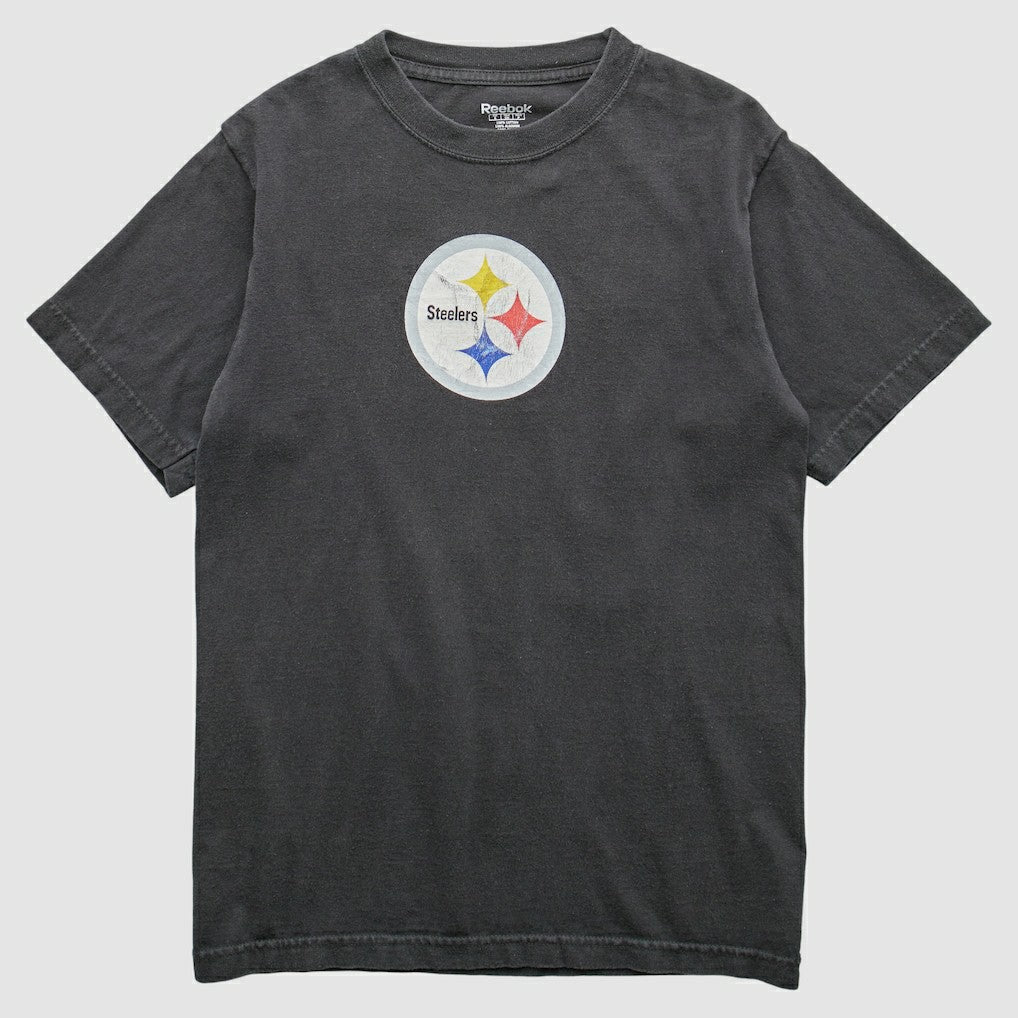 Pittsburgh Steelers Reebok 2000s T-Shirt - Black Vintage - Fanatics