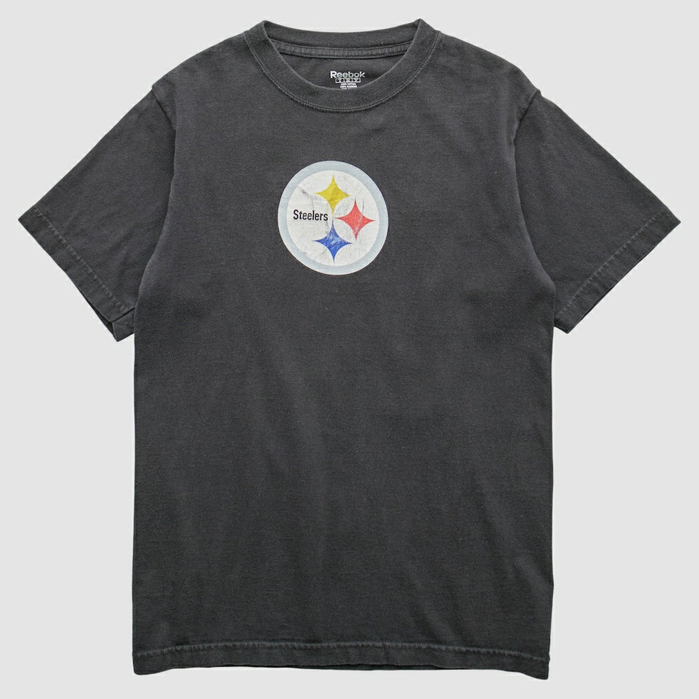 Pittsburgh Steelers Reebok 2000s T-Shirt - Black Vintage - Fanatics