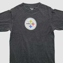 Pittsburgh Steelers Reebok 2000s T-Shirt - Black Vintage - Fanatics