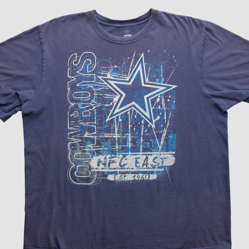 Dallas Cowboys 2000s T-Shirt - Navy Vintage - Fanatics