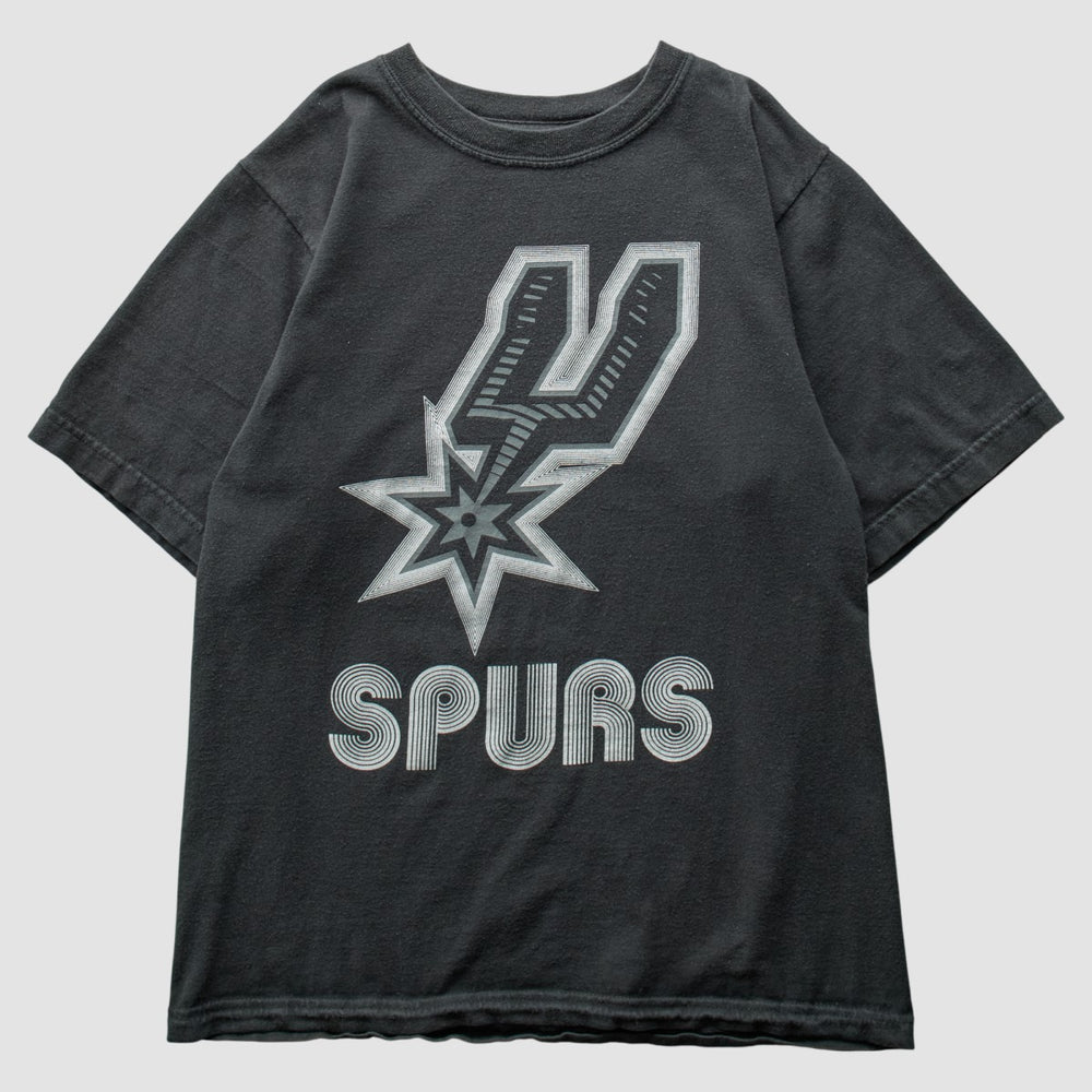 Adidas San Antonio Spurs 2000s T-Shirt Black Vintage