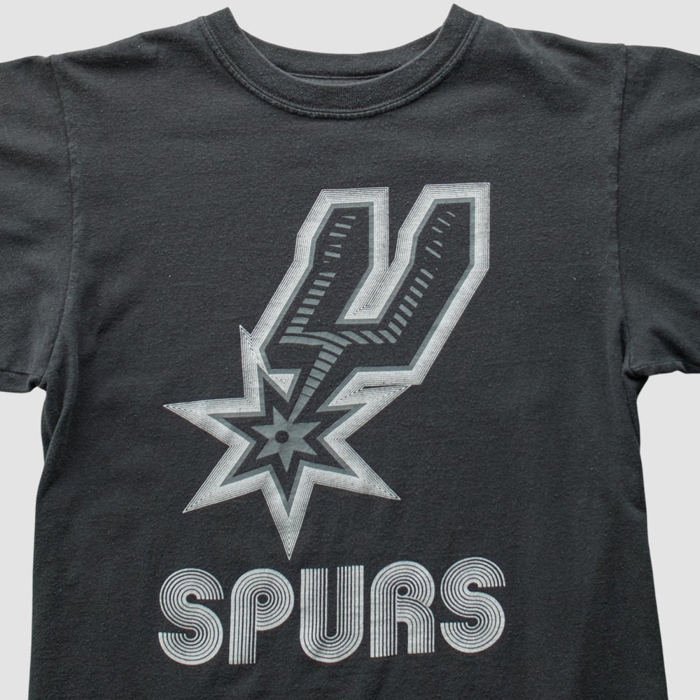 Adidas San Antonio Spurs 2000s T-Shirt Black Vintage