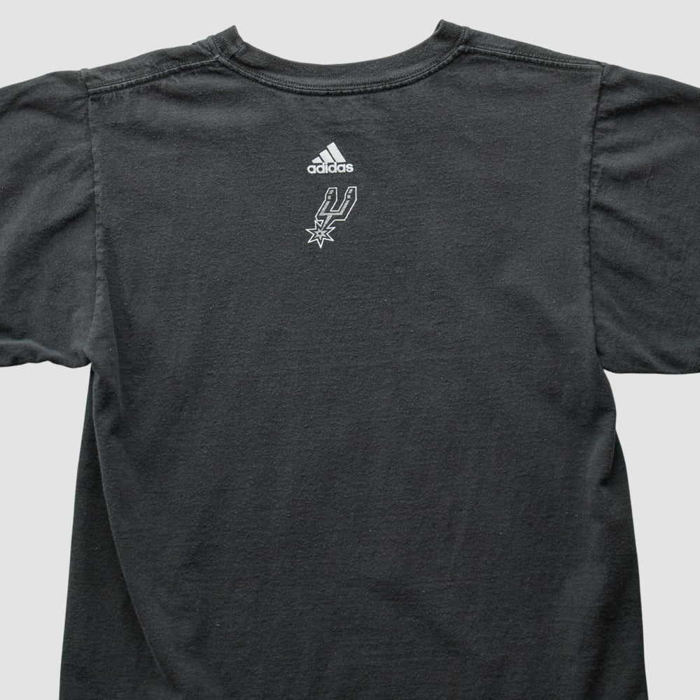 Adidas San Antonio Spurs 2000s T-Shirt Black Vintage
