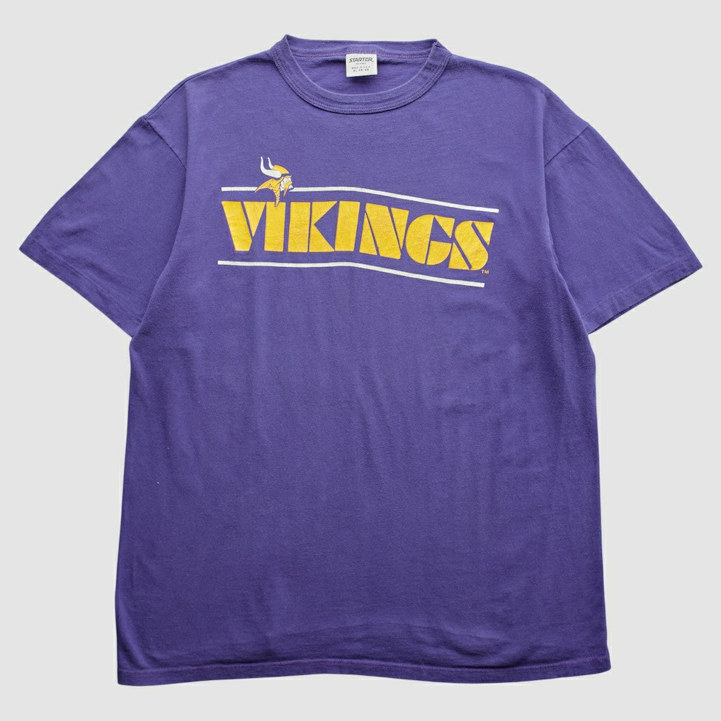 Minnesota Vikings Starter 90s T-Shirt - Purple Vintage - Fanatics