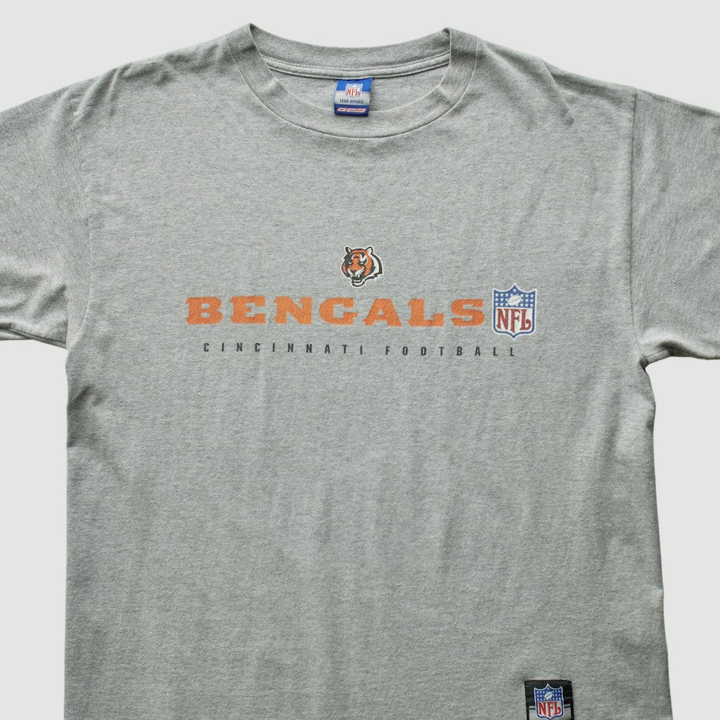 Cincinnati Bengals Reebok 2000s T-Shirt - Gray Vintage - Fanatics