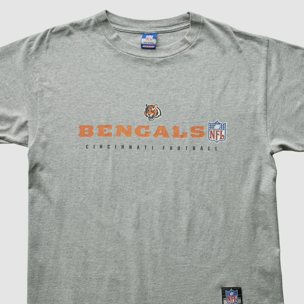 Cincinnati Bengals Reebok 2000s T-Shirt - Gray Vintage - Fanatics
