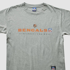 Cincinnati Bengals Reebok 2000s T-Shirt - Gray Vintage - Fanatics