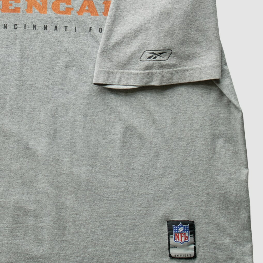 Cincinnati Bengals Reebok 2000s T-Shirt - Gray Vintage - Fanatics