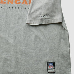 Cincinnati Bengals Reebok 2000s T-Shirt - Gray Vintage - Fanatics