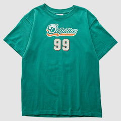 Miami Dolphins 2000s T-Shirt - Green Vintage - Fanatics