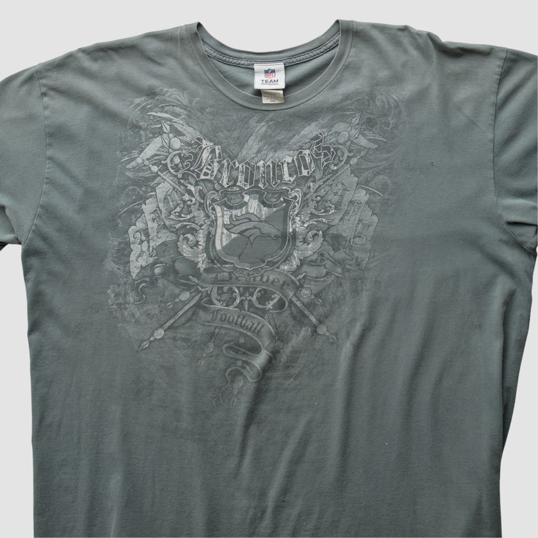 Denver Broncos 2000s T-Shirt - Gray Vintage - Fanatics