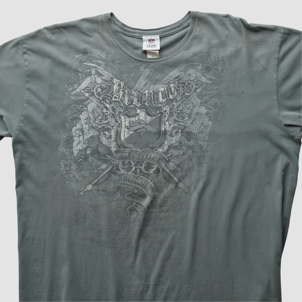 Denver Broncos 2000s T-Shirt - Gray Vintage - Fanatics