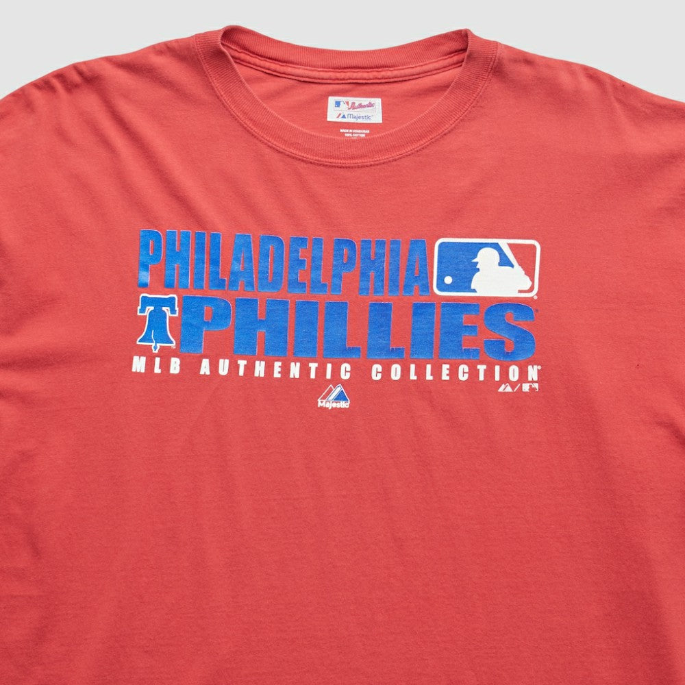 Philadelphia Phillies Majestic 2000s T-Shirt Sale