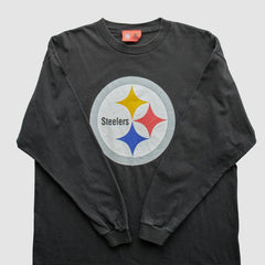 Pittsburgh Steelers NFL 2000s T-Shirt - Black Vintage - Fanatics