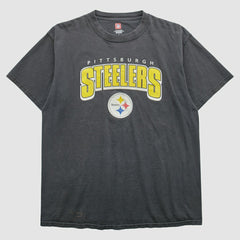 Pittsburgh Steelers 2000s T-Shirt - Black Vintage - Fanatics