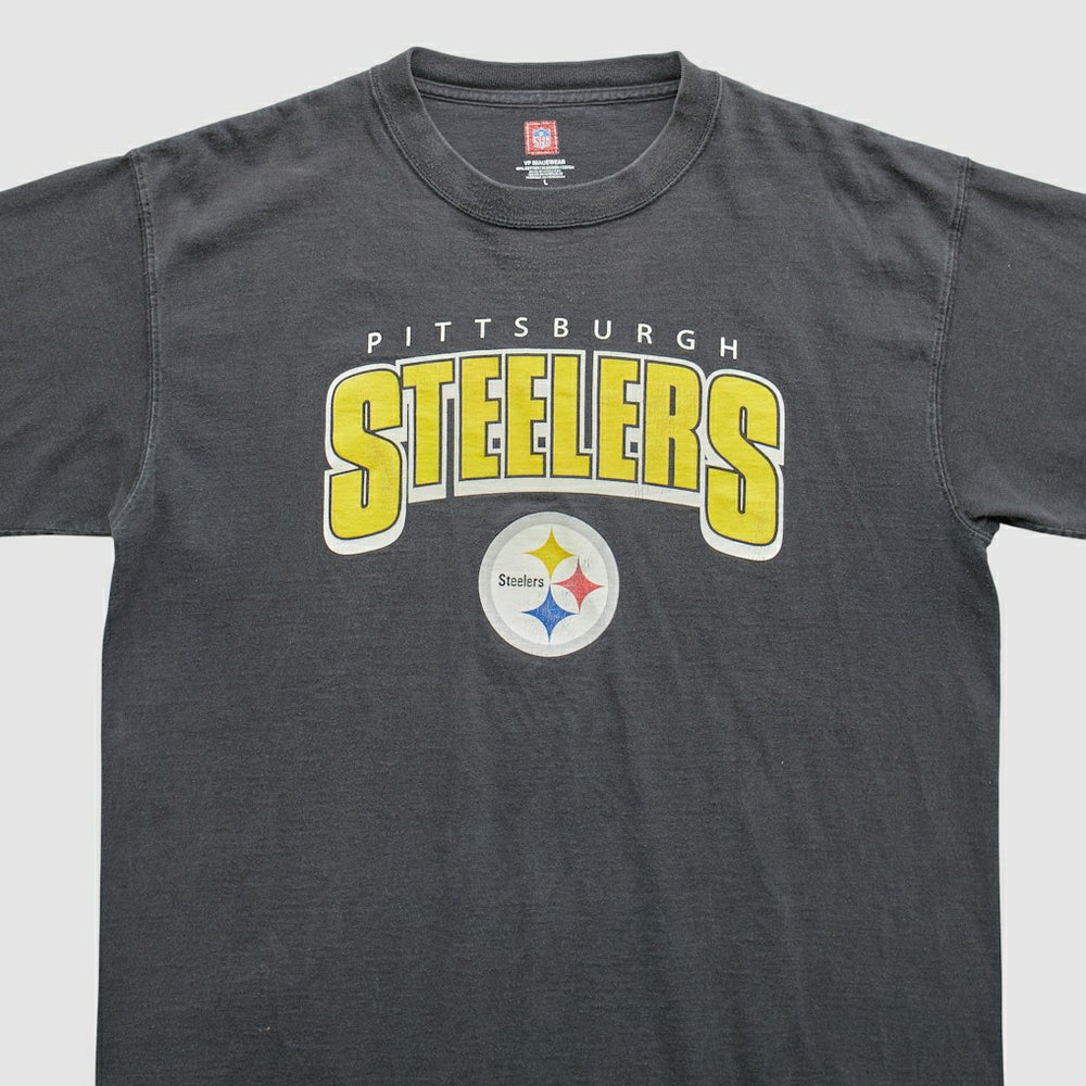 Pittsburgh Steelers 2000s T-Shirt - Black Vintage - Fanatics