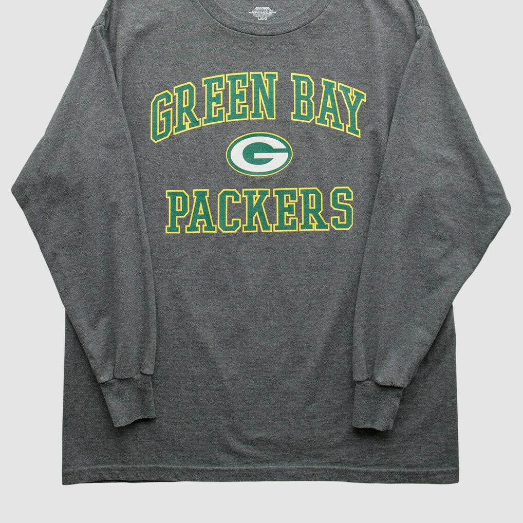Green Bay Packers 2010s T-Shirt - Gray Vintage - Fanatics