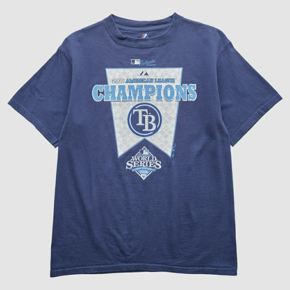 Tampa Bay Rays Majestic 2008 T-Shirt Sale