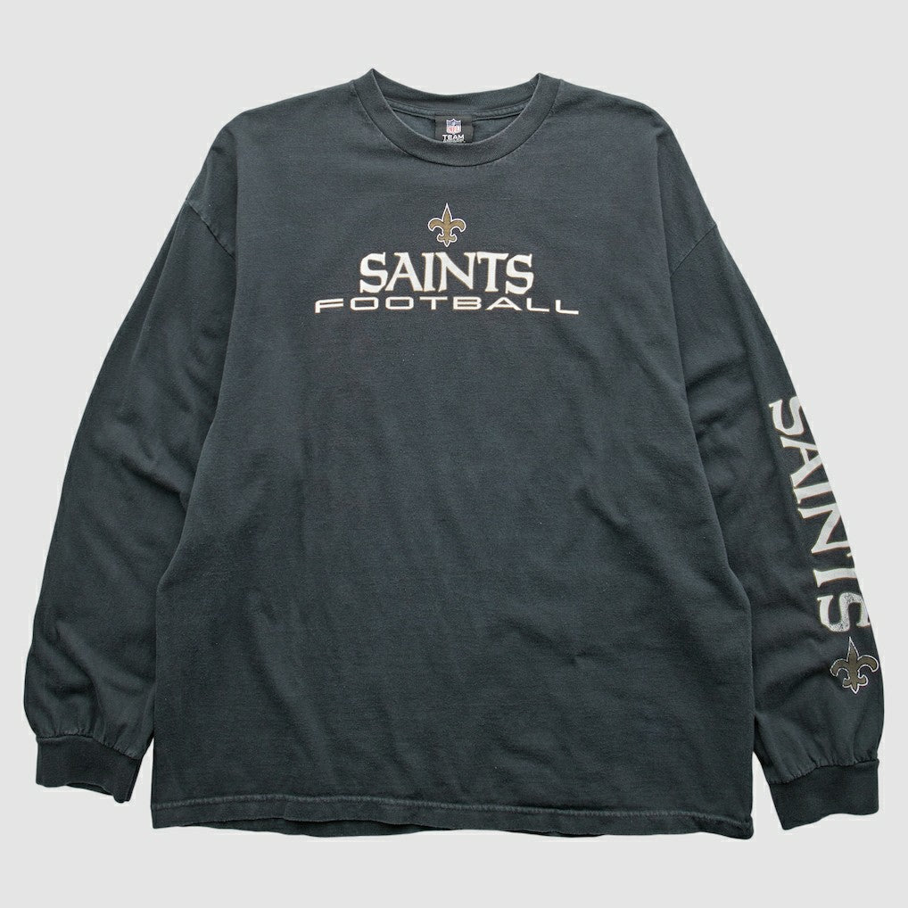 New Orleans Saints 2010s T-Shirt - Black Vintage - Fanatics