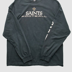 New Orleans Saints 2010s T-Shirt - Black Vintage - Fanatics