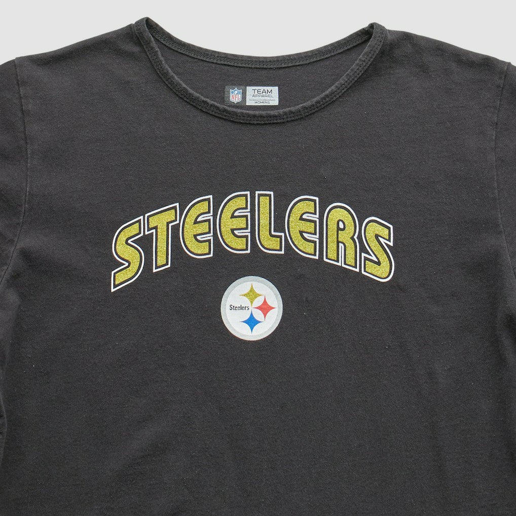 Pittsburgh Steelers NFL 2000s T-Shirt - Black Vintage - Fanatics