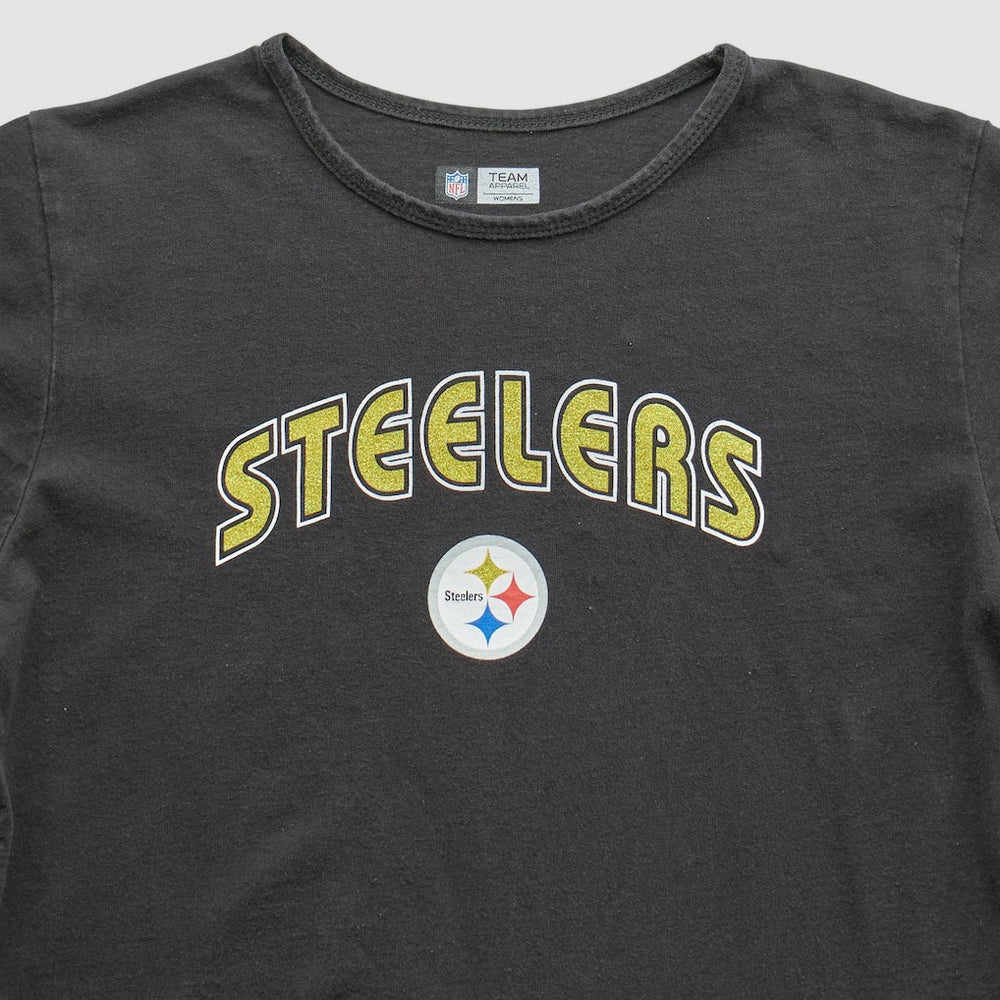 Pittsburgh Steelers NFL 2000s T-Shirt - Black Vintage - Fanatics