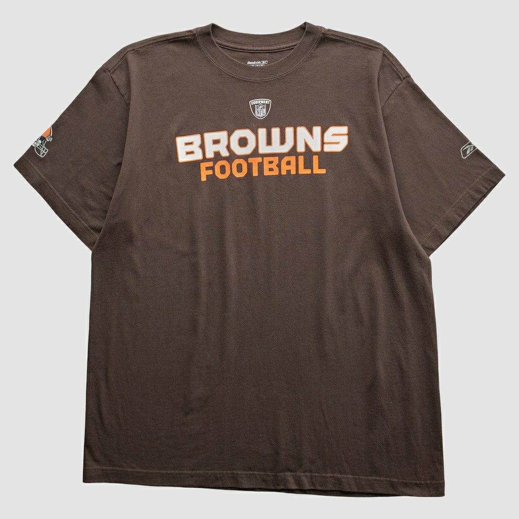 Cleveland Browns Reebok 2000s T-Shirt - Brown Vintage - Fanatics