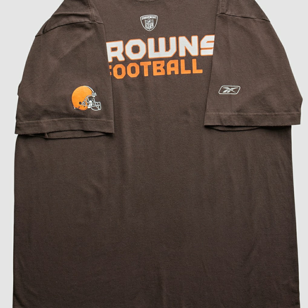 Cleveland Browns Reebok 2000s T-Shirt - Brown Vintage - Fanatics