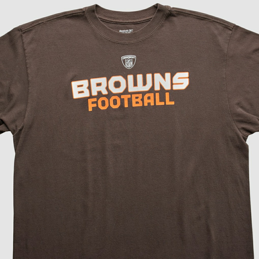 Cleveland Browns Reebok 2000s T-Shirt - Brown Vintage - Fanatics