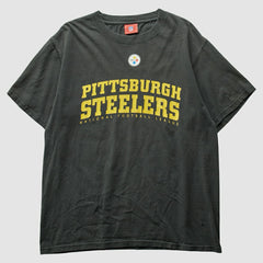 Pittsburgh Steelers NFL 2000s T-Shirt - Black Vintage - Fanatics