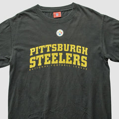 Pittsburgh Steelers NFL 2000s T-Shirt - Black Vintage - Fanatics