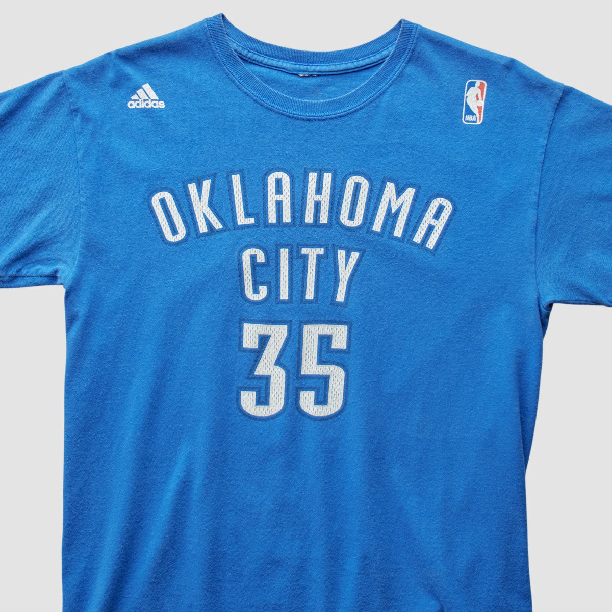 Adidas Oklahoma City Thunder 2000s T-Shirt Blue Vintage