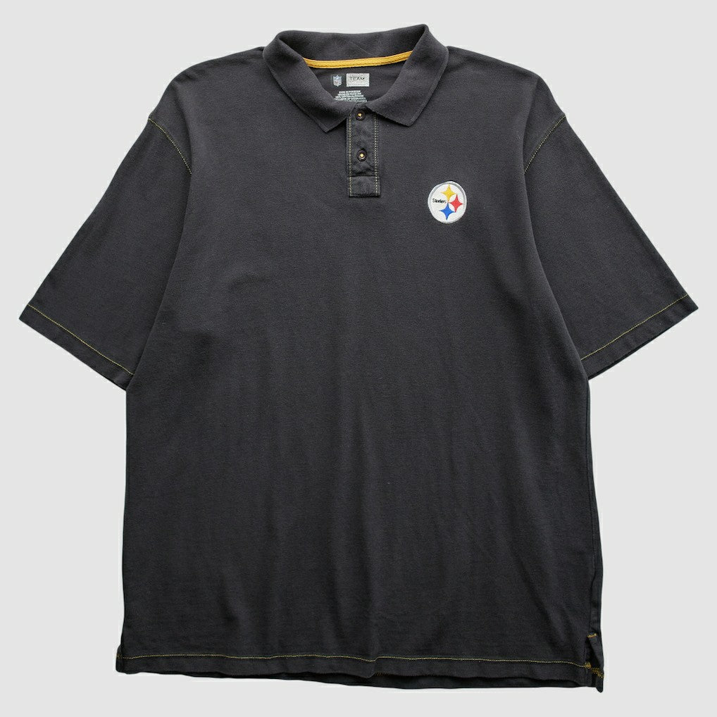 Pittsburgh Steelers 2010s Polo - Black Vintage - Fanatics