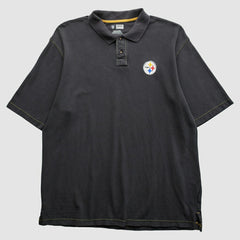 Pittsburgh Steelers 2010s Polo - Black Vintage - Fanatics