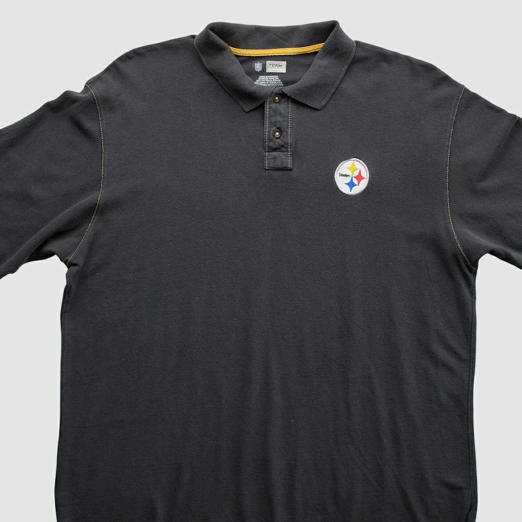 Pittsburgh Steelers 2010s Polo - Black Vintage - Fanatics