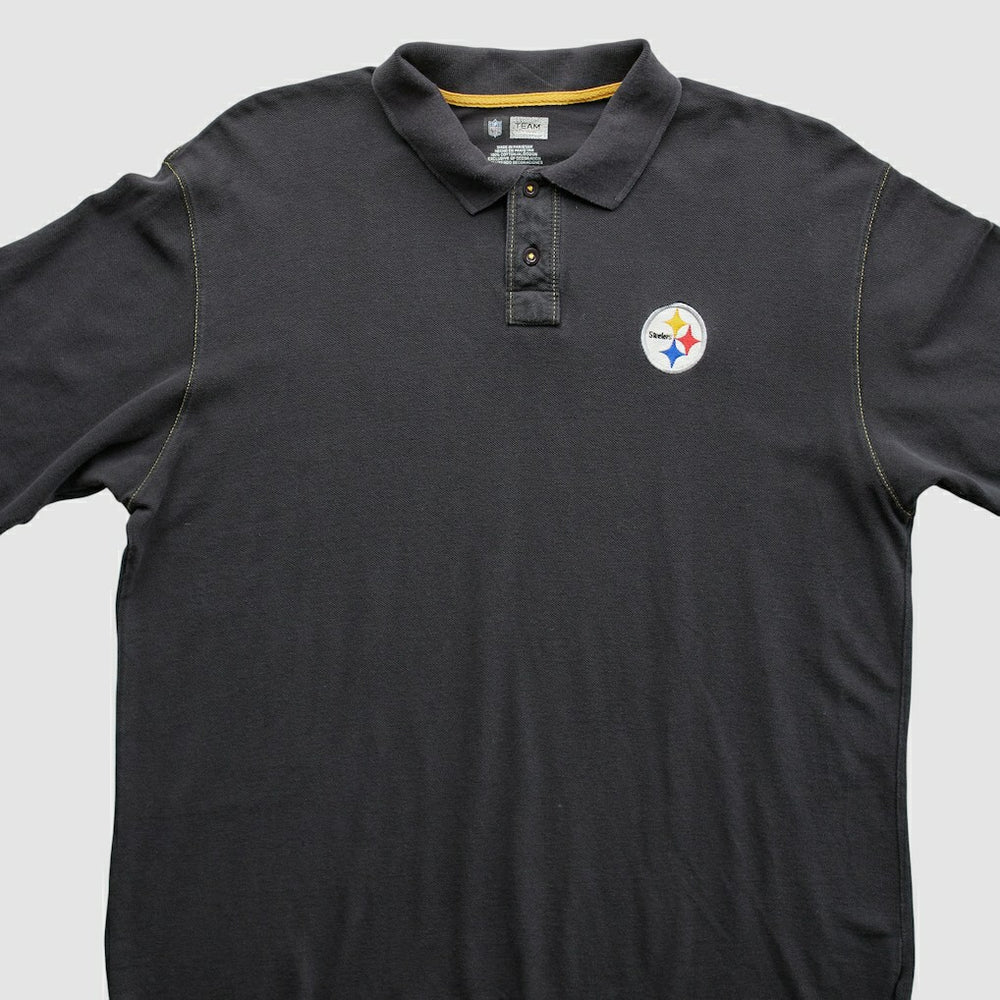 Pittsburgh Steelers 2010s Polo - Black Vintage - Fanatics