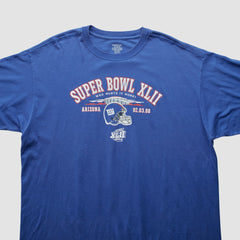 New York Giants Reebok 2008 T-Shirt - Blue Vintage - Fanatics