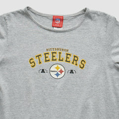 Pittsburgh Steelers NFL 2000s T-Shirt - Gray Vintage - Fanatics