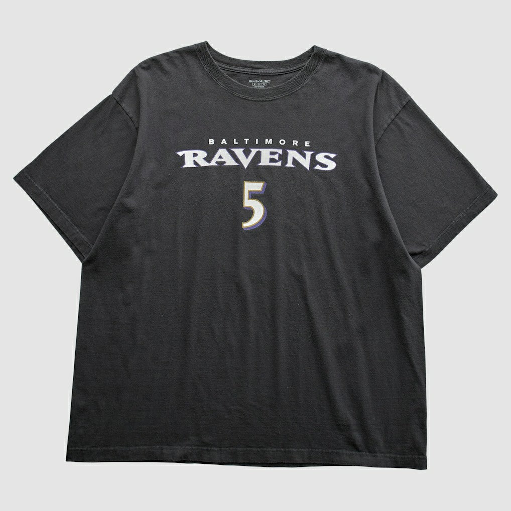 Baltimore Ravens Reebok 2008 T-Shirt - Black Vintage - Fanatics