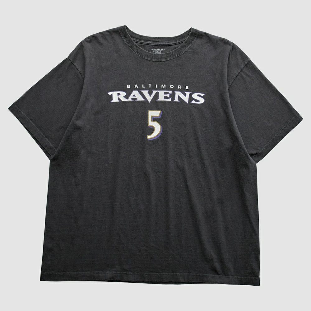 Baltimore Ravens Reebok 2008 T-Shirt - Black Vintage - Fanatics