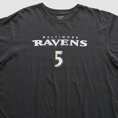 Baltimore Ravens Reebok 2008 T-Shirt - Black Vintage - Fanatics