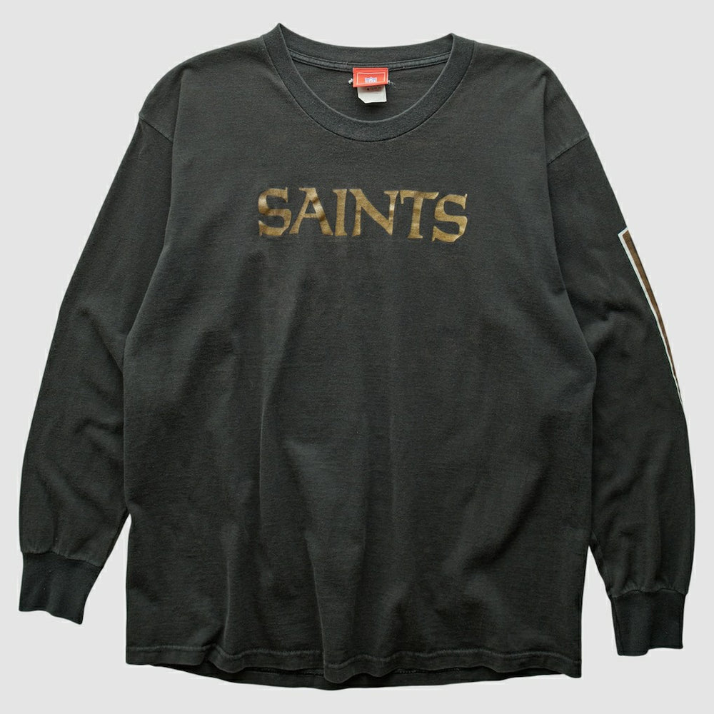 New Orleans Saints NFL 2000s T-Shirt - Black Vintage - Fanatics