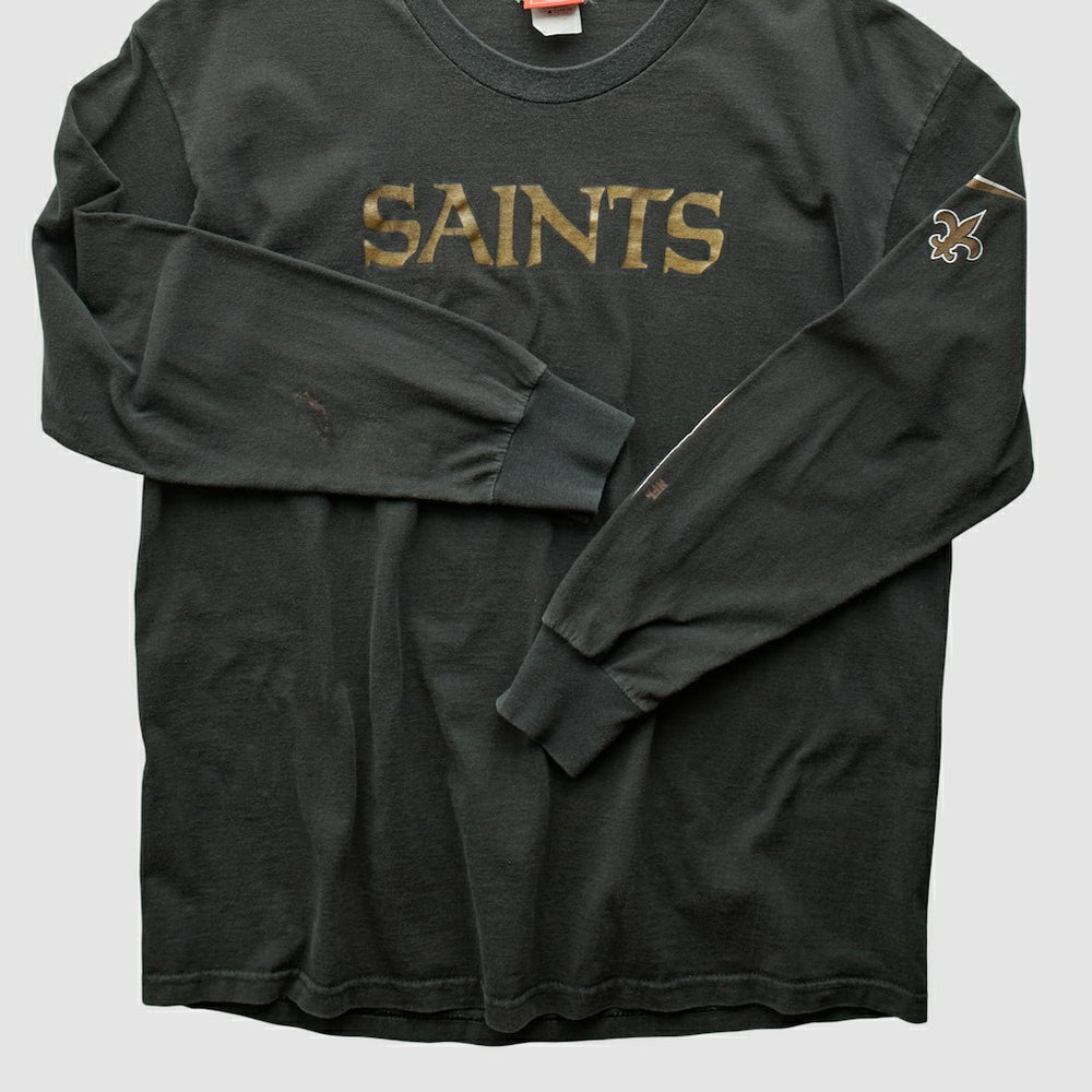 New Orleans Saints NFL 2000s T-Shirt - Black Vintage - Fanatics