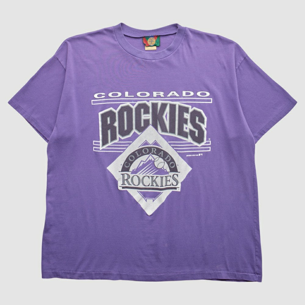 Colorado Rockies Jostens 1991 T-Shirt Sale