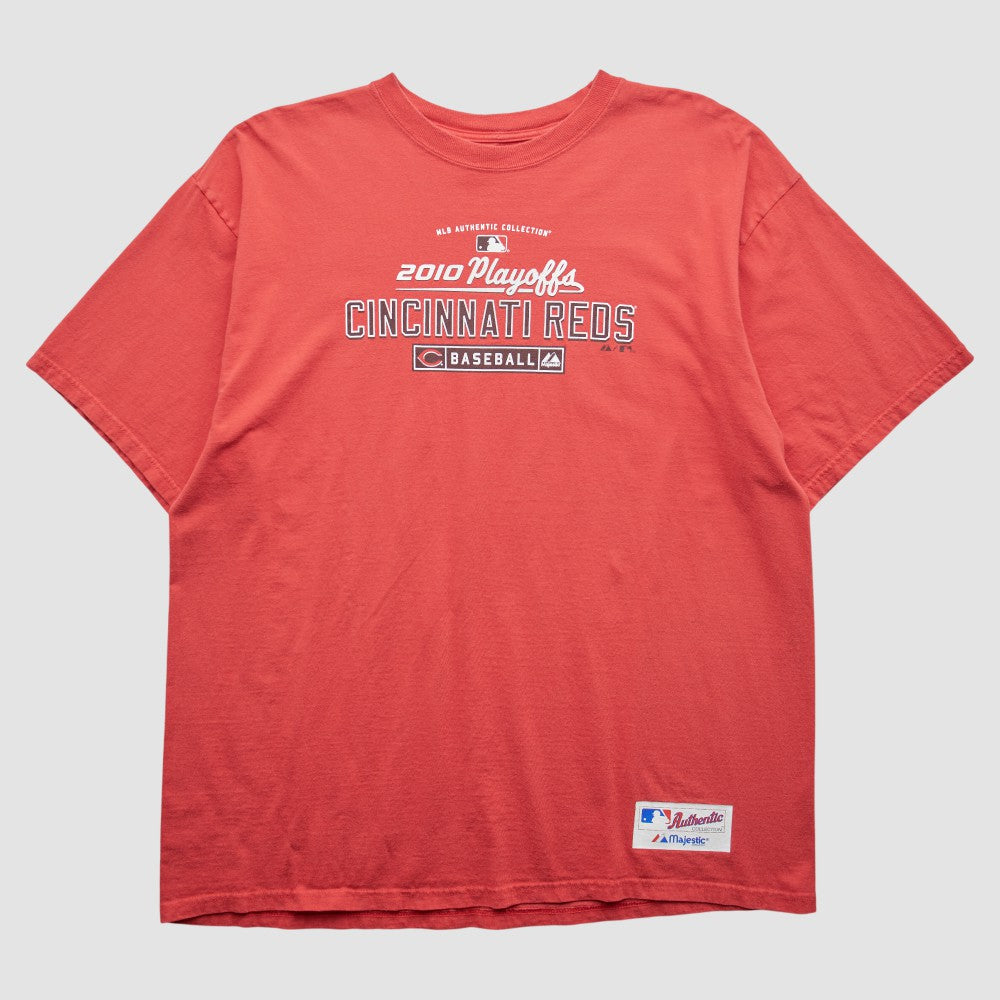 Cincinnati Reds Majestic 2010 T-Shirt Discount