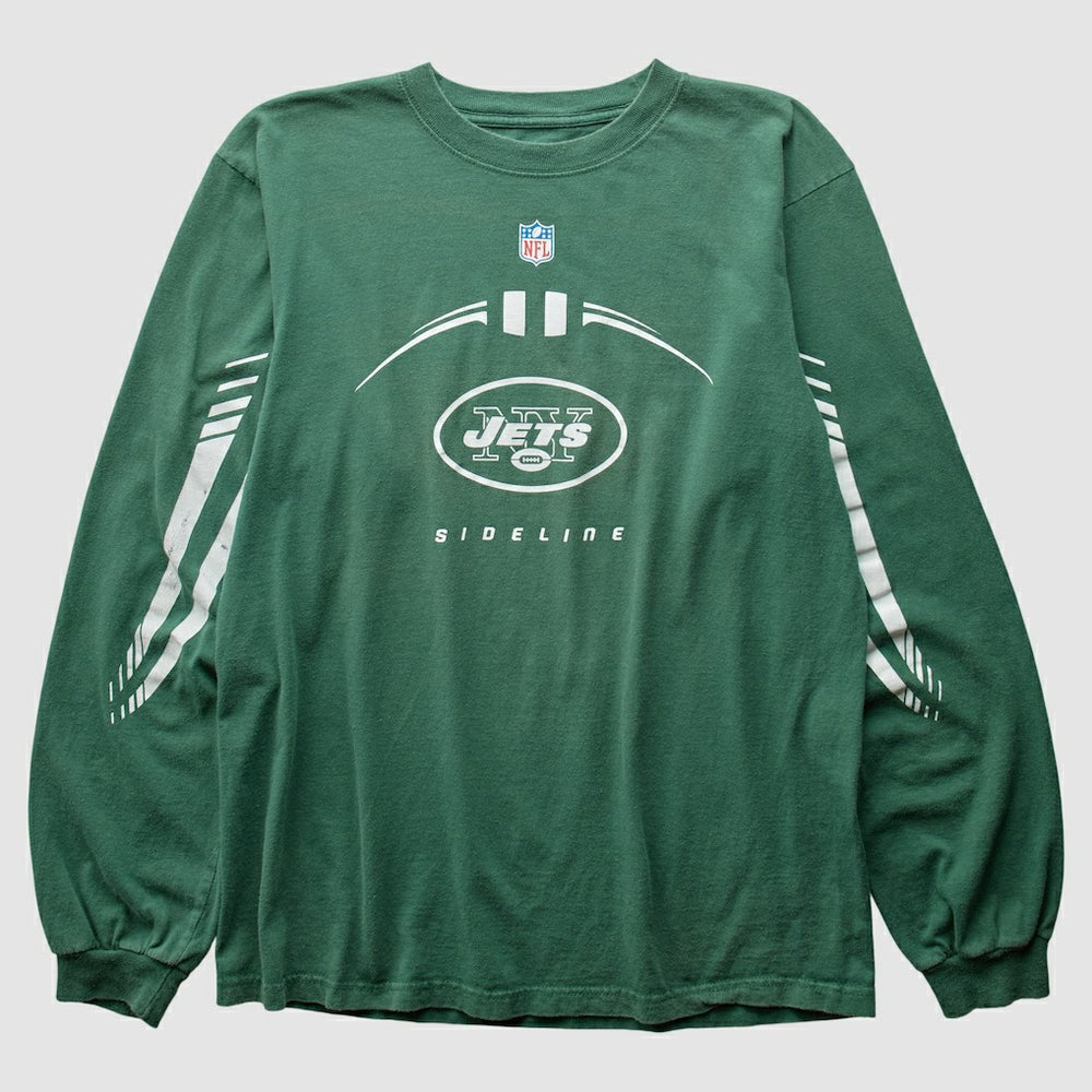 New York Jets 2000s T-Shirt - Green Vintage - Fanatics