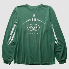 New York Jets 2000s T-Shirt - Green Vintage - Fanatics