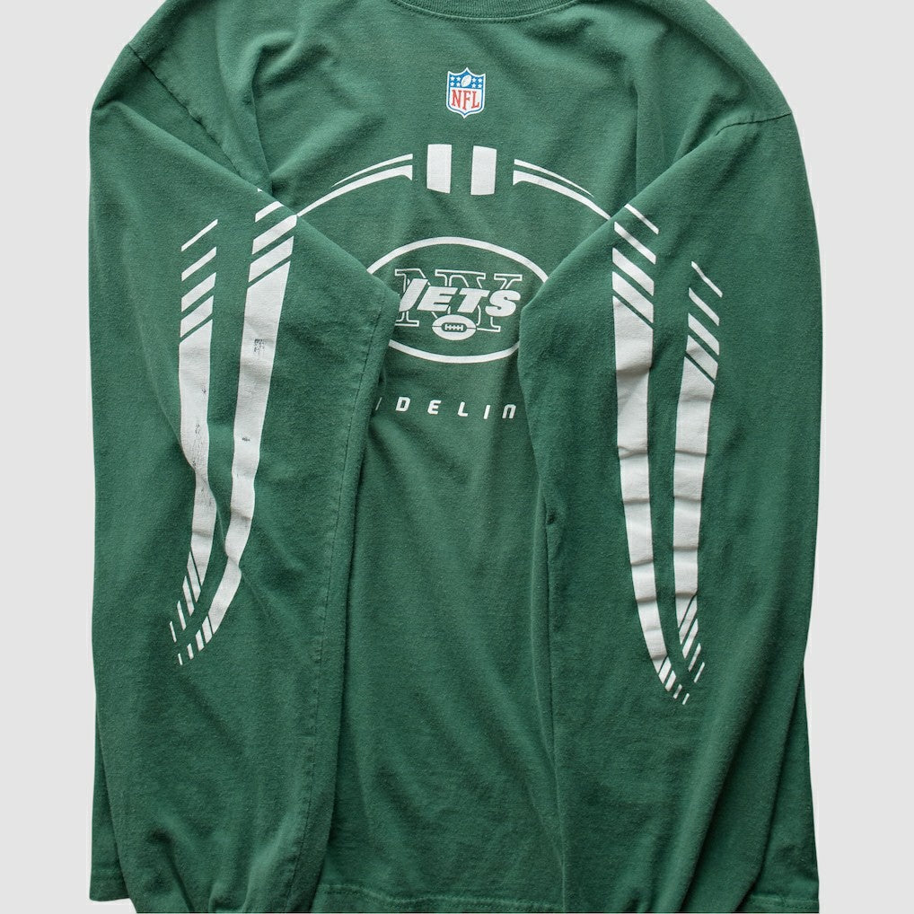 New York Jets 2000s T-Shirt - Green Vintage - Fanatics