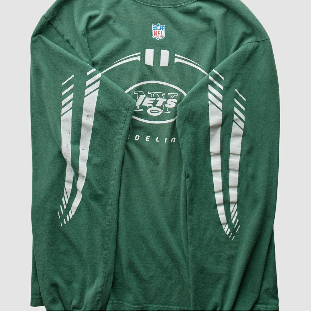 New York Jets 2000s T-Shirt - Green Vintage - Fanatics
